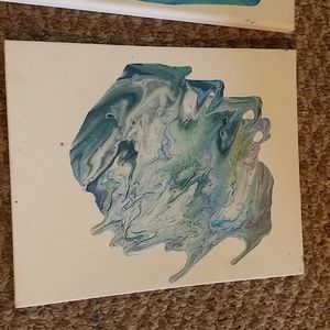 2 Pour Paintings